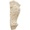 Ekena Millwork 6 1/4"W x 3 1/8"D x 13 1/2"H Medium Farmingdale Acanthus Pilaster Corbel, Rubberwood COR06X03X13FRRW - alternate 1